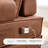 36'' Single Sofa Bed With Chamois Leather-106667666