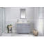 Ensemble de meuble-lavabo simple 41,3 po avec miroir Lakethia-1815767092