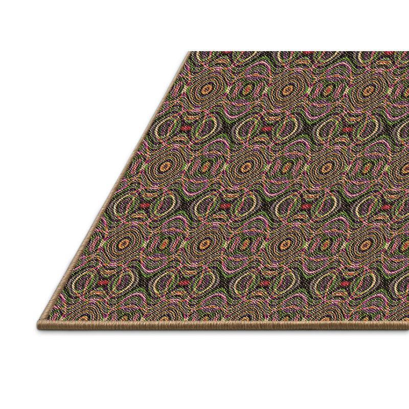 Geometric Indoor Rug, Rectangle 8' x 12'