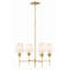 Iron 4-Light Chandelier-88374743