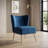 Keertan Velvet Slipper Chair-336275327