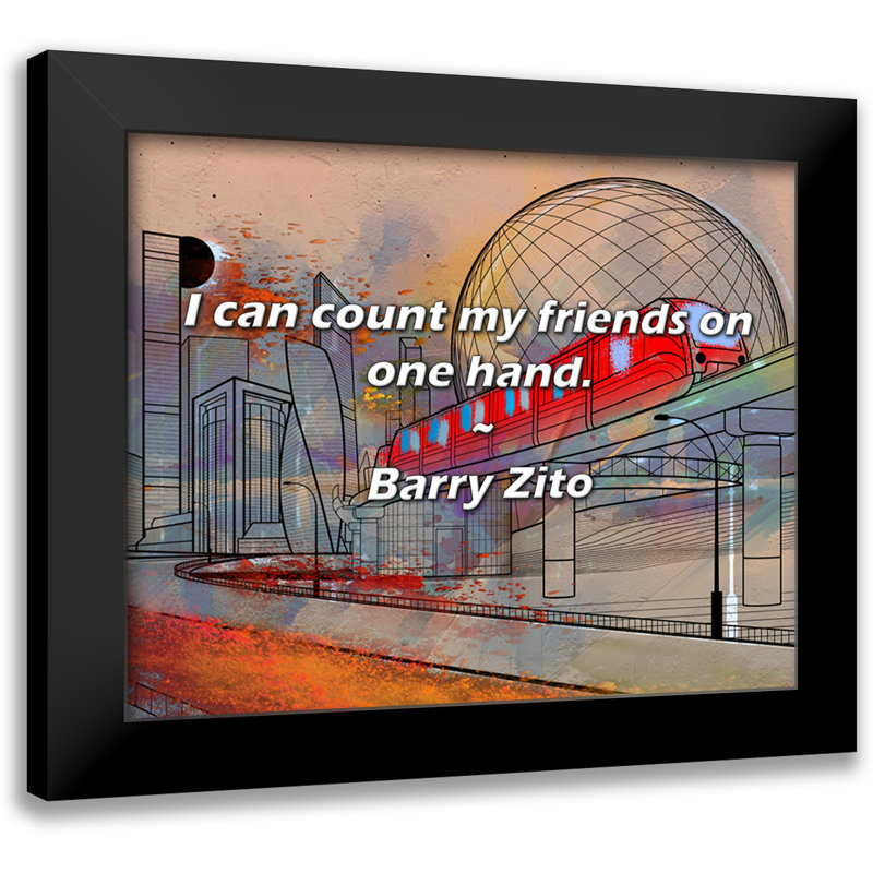 Barry Zito Quote: I can count my friends on one hand.