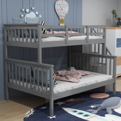 Dejahn Kids Twin Over Full Bunk Bed