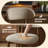 Upholstered Solid Wood Barstool Chair-1667448948