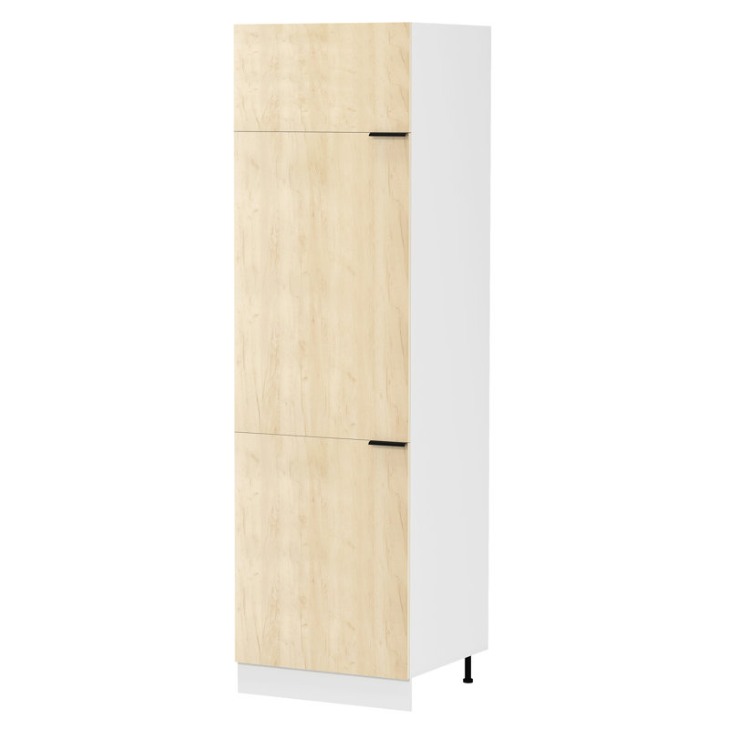 Ayoki 207cm Kitchen Pantry, Natural brown