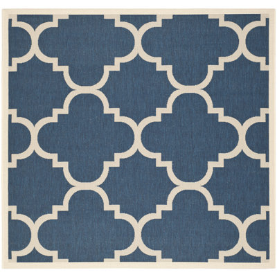 Tapis d'intérieur / extérieur à motif géométrique Herefordshire Performance