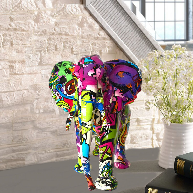 Elephant African Wall Clock