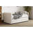 Upholstered Daybed with Trundle and 3 Storage Drawers-1229522577