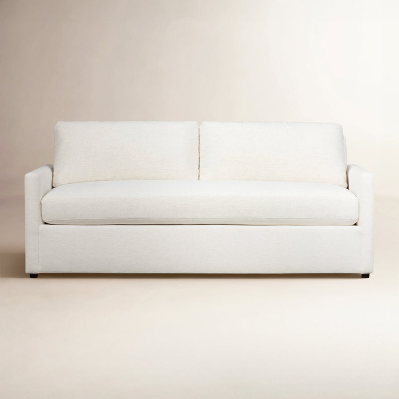 Damari 84'' Sleeper Sofa, John Flour Performance Linen Blend