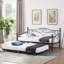 Lit de jour simple avec couchette Korecky-1964603624
