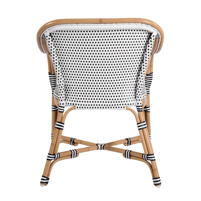 Cliff Outdoor Arm Chair, Cliff Outdoor Arm Chair, Black & White