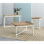 Table basse carrée en bois