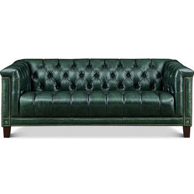 Picadilly 100% Top Grain Leather Sofa Couch