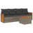 Garden Sofa Set Grey
