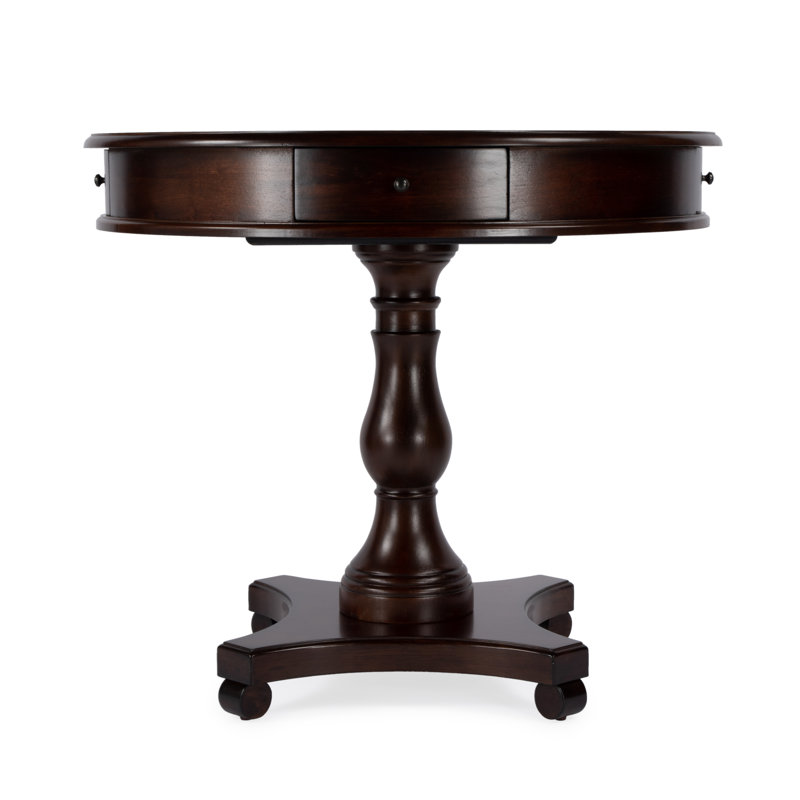 34" Chess Table, Dark Brown