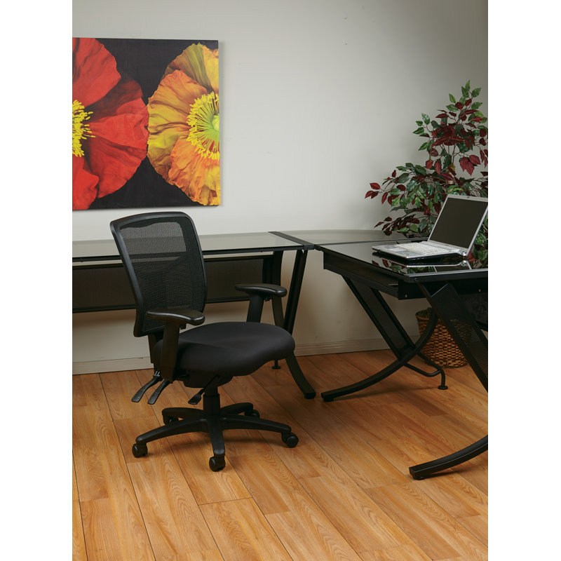 ProGrid Polyester Blend Task Chair, FreeFlex - Coal