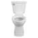 Toilette allongée deux pièces Cadet 1,6 GPF (siège non inclus)
