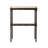Indochine Solid Wood Tray Top End Table