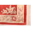 Tapis rouge Aubusson 2 pi 4 po x 8 pi 9 po