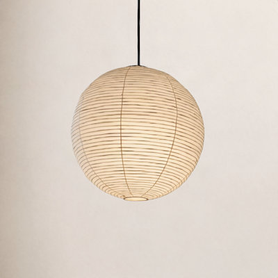 Workshop Single Light Paper Dimmable Pendant