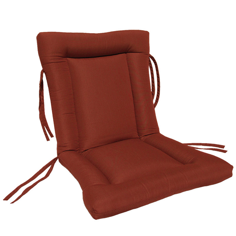 Kippie Sunbrella Outdoor 2'' Back Cushion, Terracotta Sunbrella®