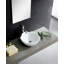 Lavabo de salle de bain circulaire en céramique pour bateau Modern