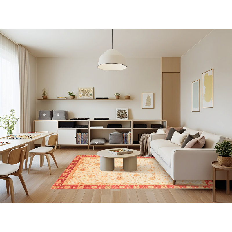 Glimp Oriental Indoor Rug, Rectangle 7' x 9'