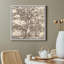 Arbre monochrome - reproduction de cadre flottant sur toile-96965474-96965475