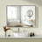 Rafuse Accent Mirror High-Strength Tempered Glass and Aluminum Alloy Framed French Cleat Mounted Wall & Bathroom Mirror 3-Year Warranty-1831677966-1831677962