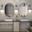 Rathana Metal Oval Mirror-56812211