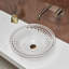 Lavabo de salle de bain vasque circulaire-58522658