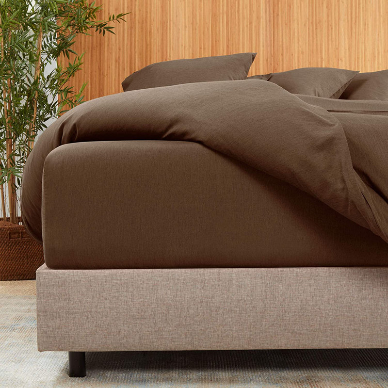 Duvet Cover, Twin Duvet Cover, Brown
