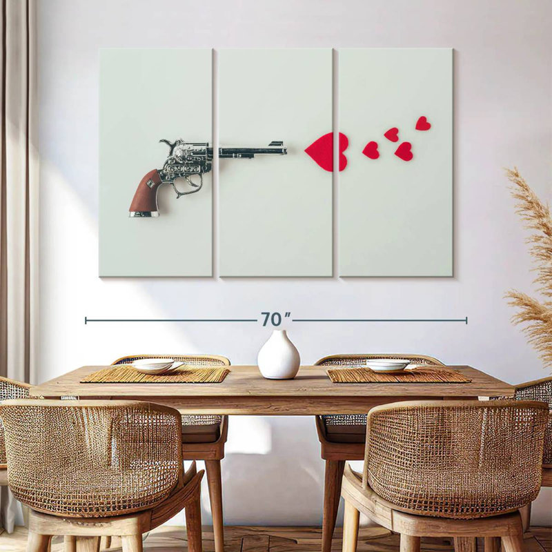 Kill With Love, 32" H x 50" W