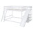 Rustic Bunk Bed With Slide And Guardrail-123857036