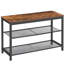 Metal, Manufactured Wood Storage Bench