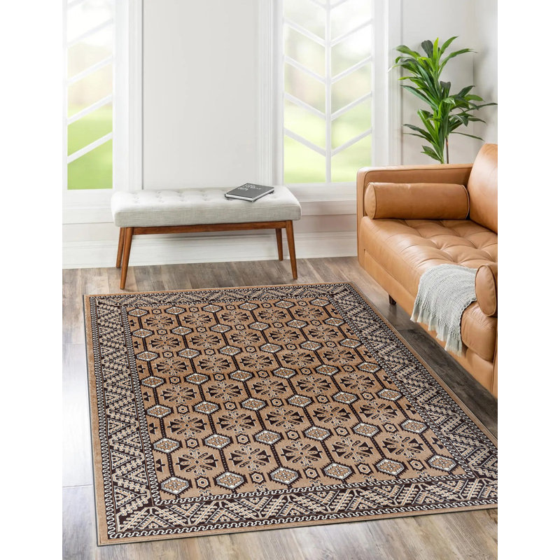 Endie Oriental Area Rug, Rectangle 120 x 170 cm