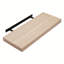 Floating Shelf Wall Shelf Kit, Foiled Finish-10343153-10343155
