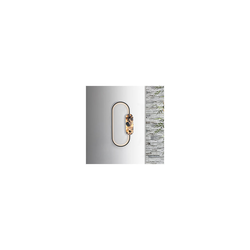 Stonewall 1 - Light LED Armed Sconce