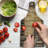 Ambesonne Rustic Tempered Glass Cutting Board Dated Door Barn House Chocolate