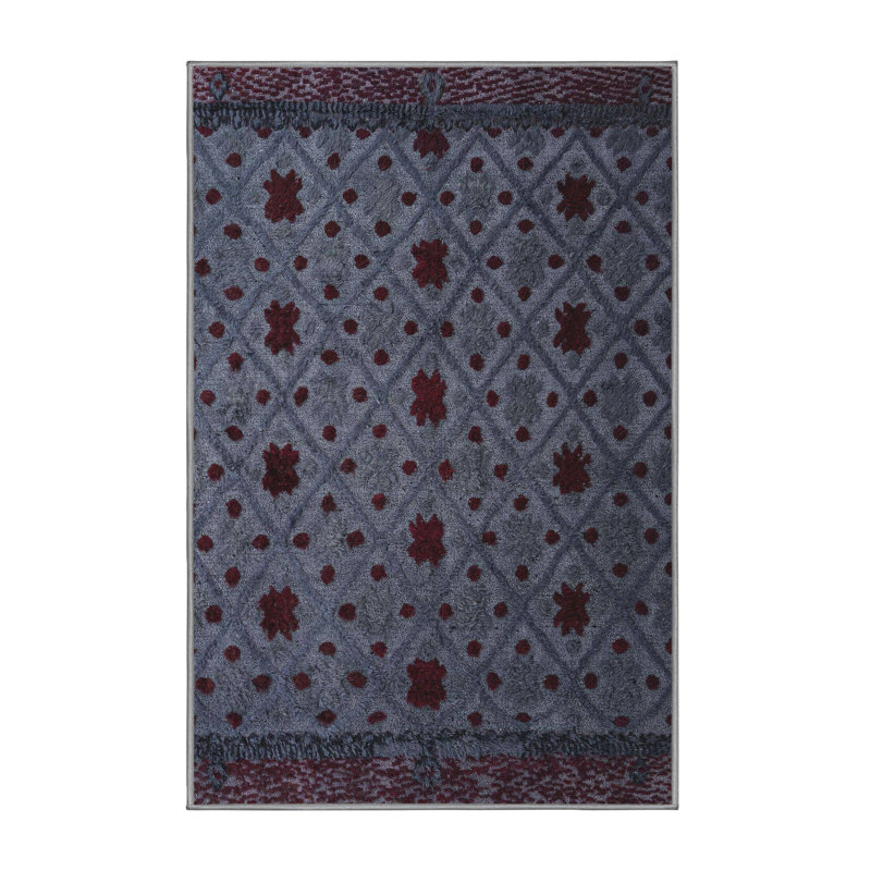 Tapis abstrait moderne 4485, Rectangle 3 pi x 5 pi