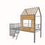 Lit mezzanine simple en métal Irmchen par Harper Orchard