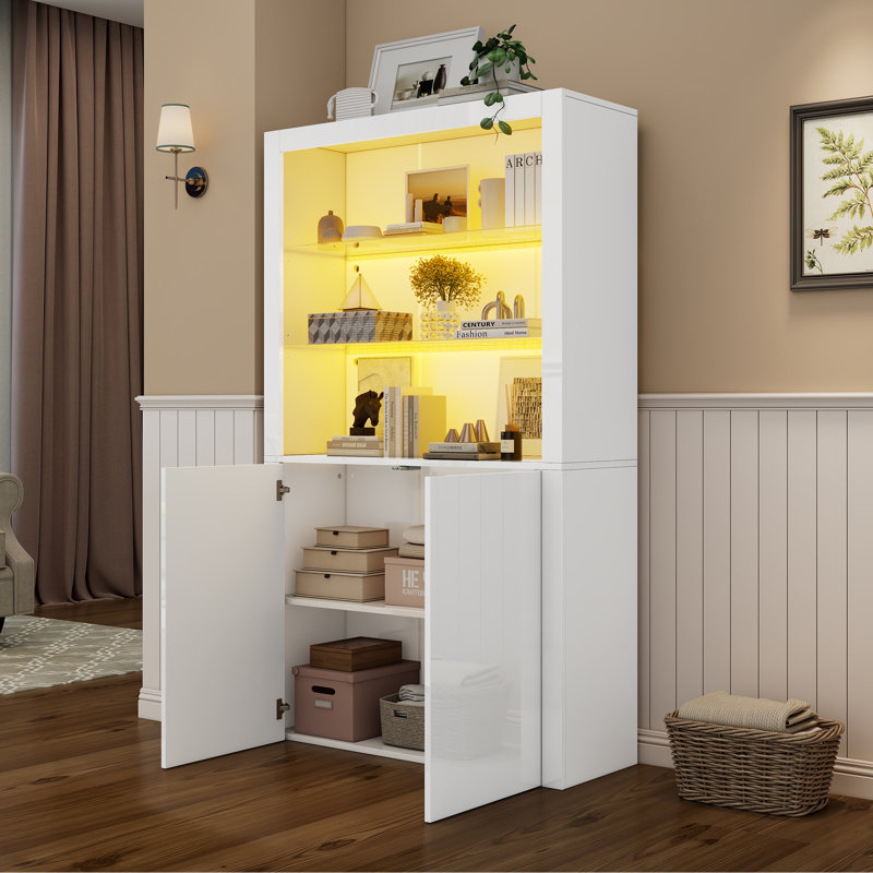 100 cm W Display Cabinet with Lighting