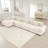 170" Oversized Cloud Modular Lshape Sectional Couch,Soft Corduroy Fabric, With Chaise Deep Seat Wide Armrests,Ergonomic Design,12 Throw Pillows, Easy Assembly,For Living Rooms Studies,Cream-1787199108-1787199110