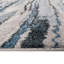 Tapis tissé à rayures abstraites Watercolor