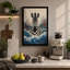 Zebra Emerges Japandi - Wrapped Canvas-1618373600-1618373602