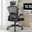 Fauteuil ergonomique avec appui-tête et coussin lombaire-831587964-831587907