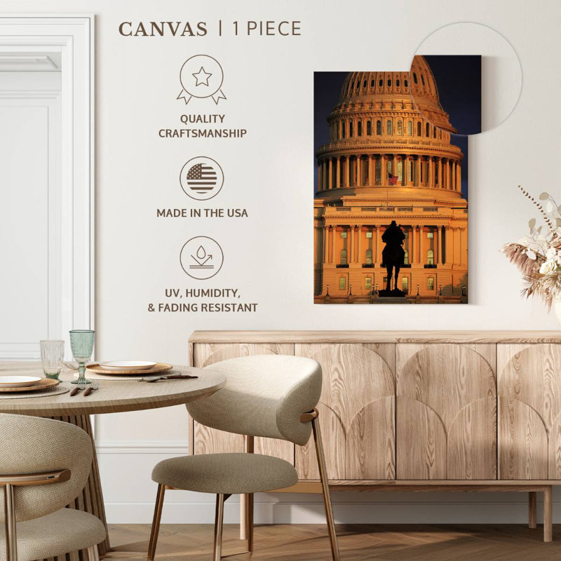 Ulysses S. Grant Memorial, 39" H x 26" W