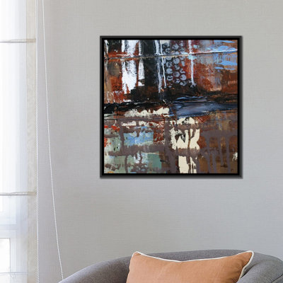 "busy street" , reproduction d’art sur toile tendue