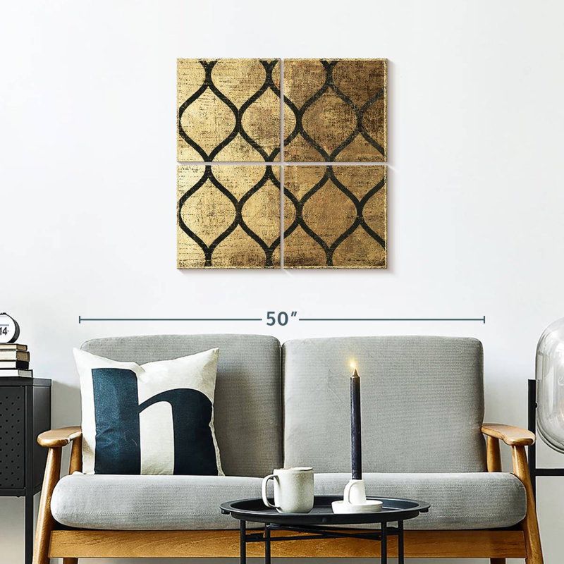 Kerner Art Deco I, H 26 po x l 26 po