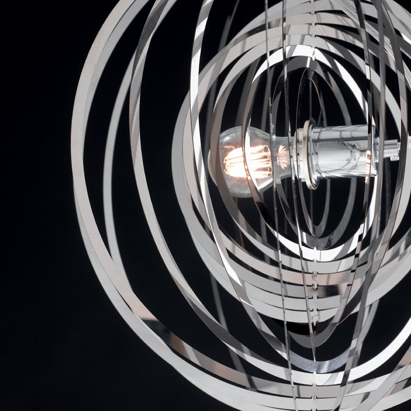 Camilla 1 - Light Unique/Statement Pendant, Chrome